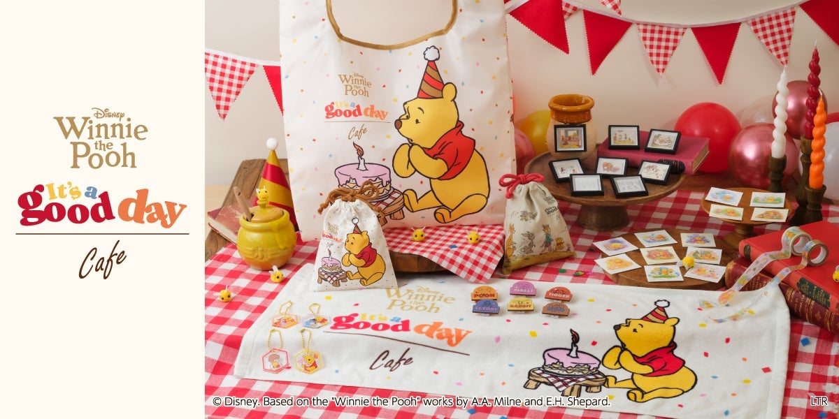 税込770円!株式会社エルティーアール「くまのプーさん」OH MY CAFE東京・大阪で登場