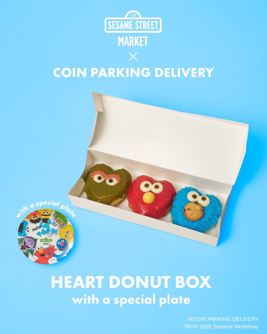 数量限定!マッシュホールディングス「COIN PARKING DELIVERY」コラボが池袋サンシャインシティほかで発売