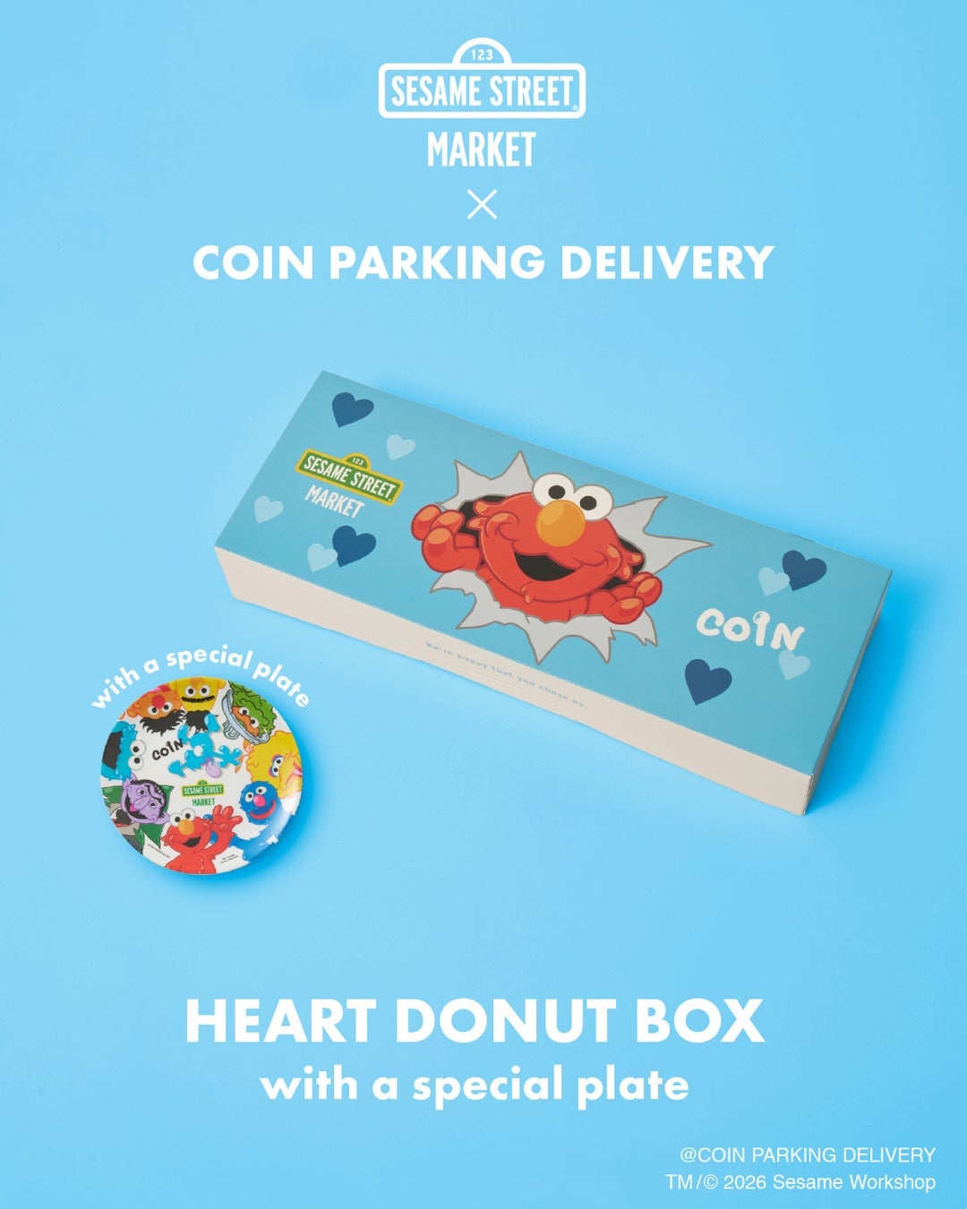 数量限定!マッシュホールディングス「COIN PARKING DELIVERY」コラボが池袋サンシャインシティほかで発売