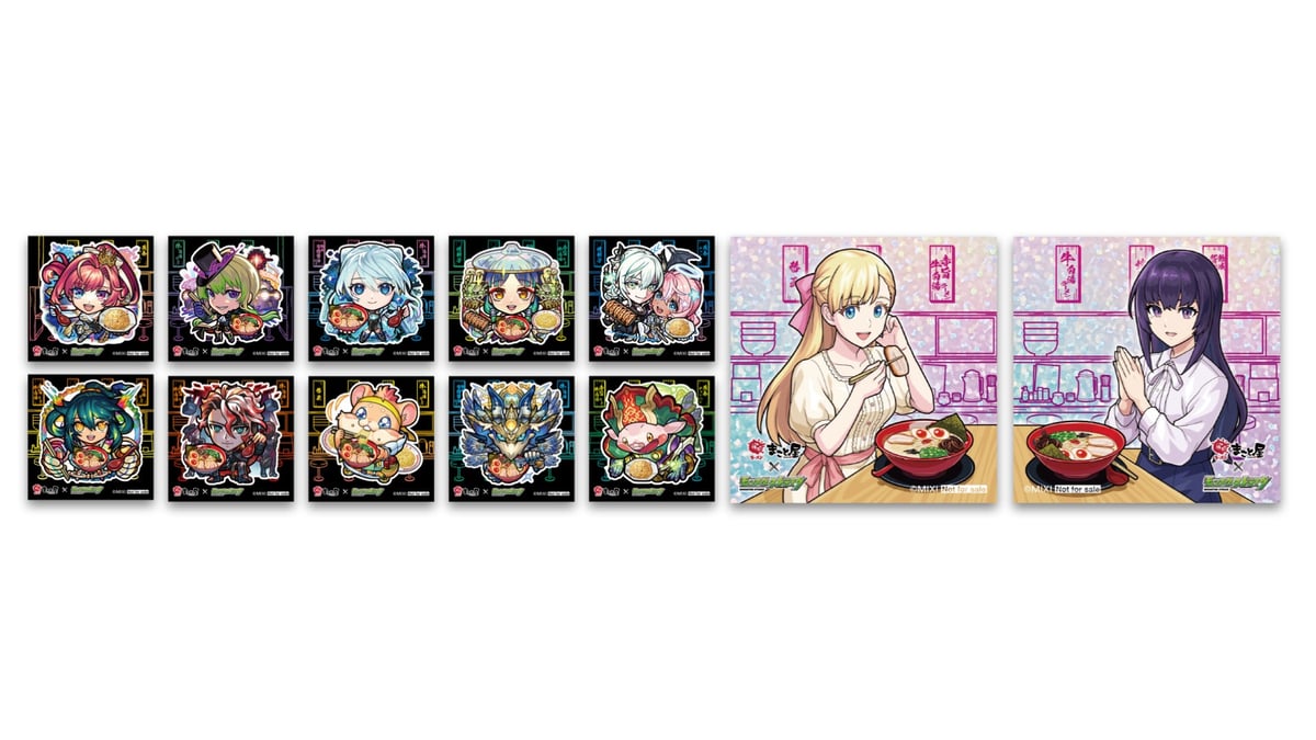 限定ステッカー全12種