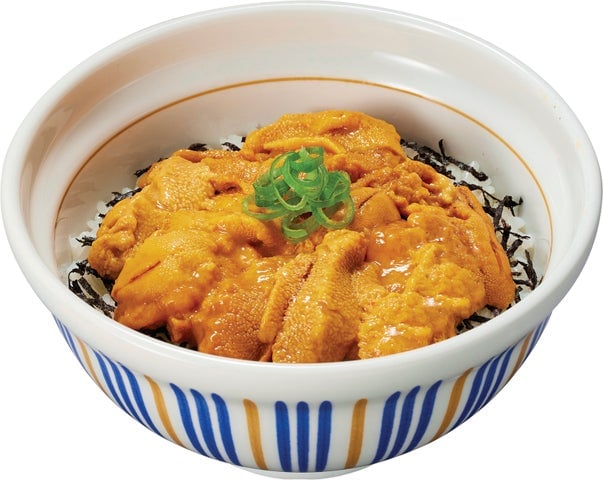 980円から!なか卯の「ウニ丼」「ウニまぐろ丼」が東京港区で発売
