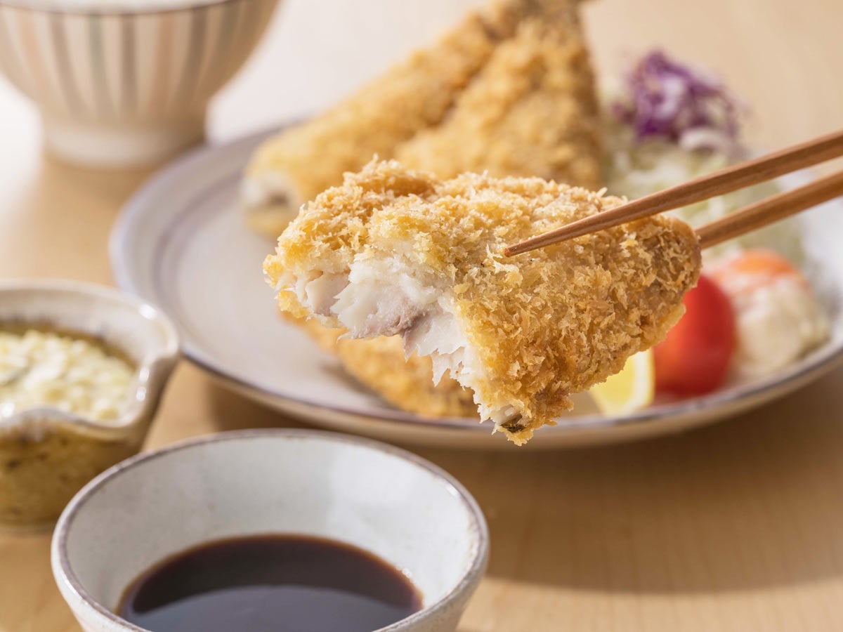 3万食限定!大戸屋「真あじの大判あじフライ」1,590円~全国で発売
