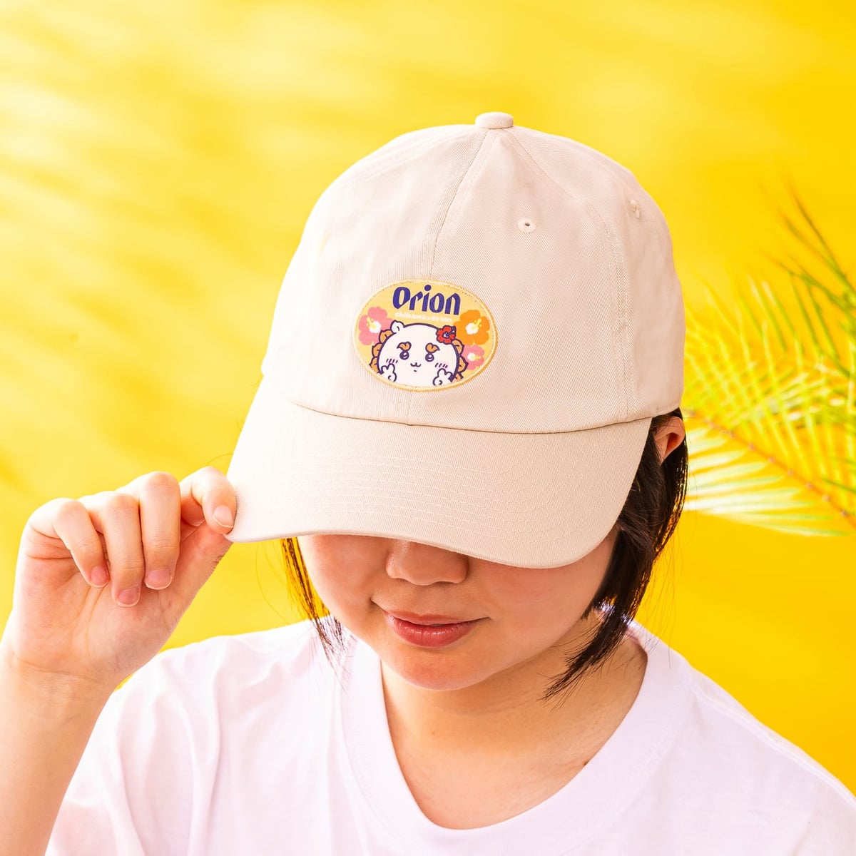 数量限定!オリオンビール「ちいかわ×オリオンビール」キャップ&サファリハット発売
