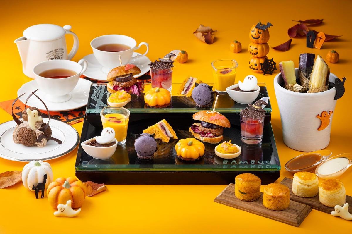数量限定！シェラトン都ホテル東京「ハロウィーンアフタヌーンティー」発売