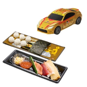 スシロー全国でGAZOO Racingコラボ限定ミニカー付き商品が数量限定発売