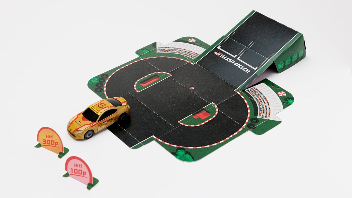 スシロー全国でGAZOO Racingコラボ限定ミニカー付き商品が数量限定発売