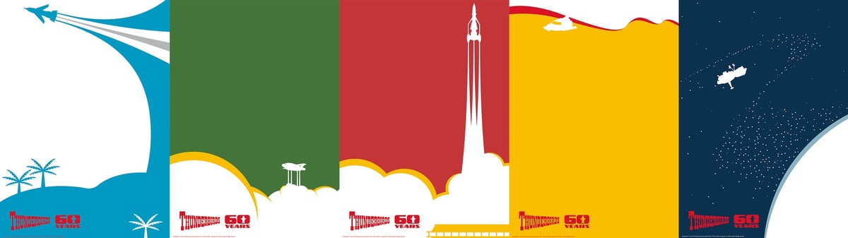 「サンダーバード」日本版60周年キービジュアル/Thunderbirds ™ and © ITC Entertainment Group Limited 1964, 1999 and 2026. Licensed by ITV Studios Limited. All rights reserved.