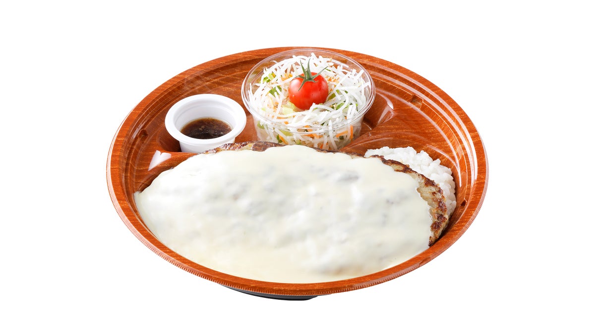 ガリバーフォンデュ風チーズバーグディッシュ