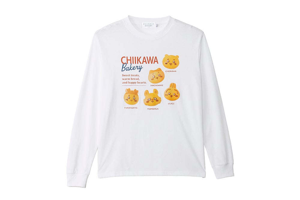 長袖Tシャツ メニュー ホワイト（M/L)