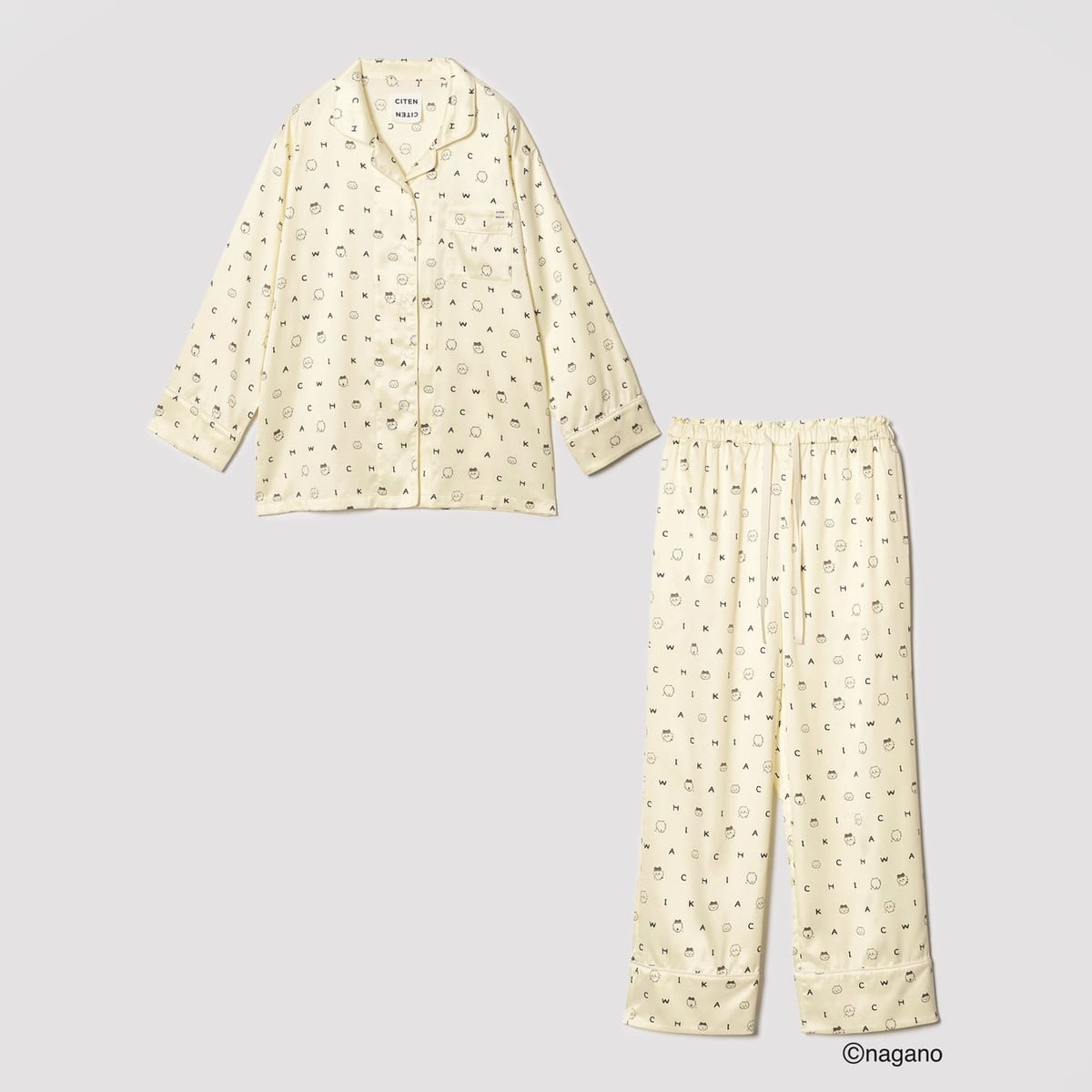 ちいかわ×CITENコラボ！ルームウェアなど全6型が登場