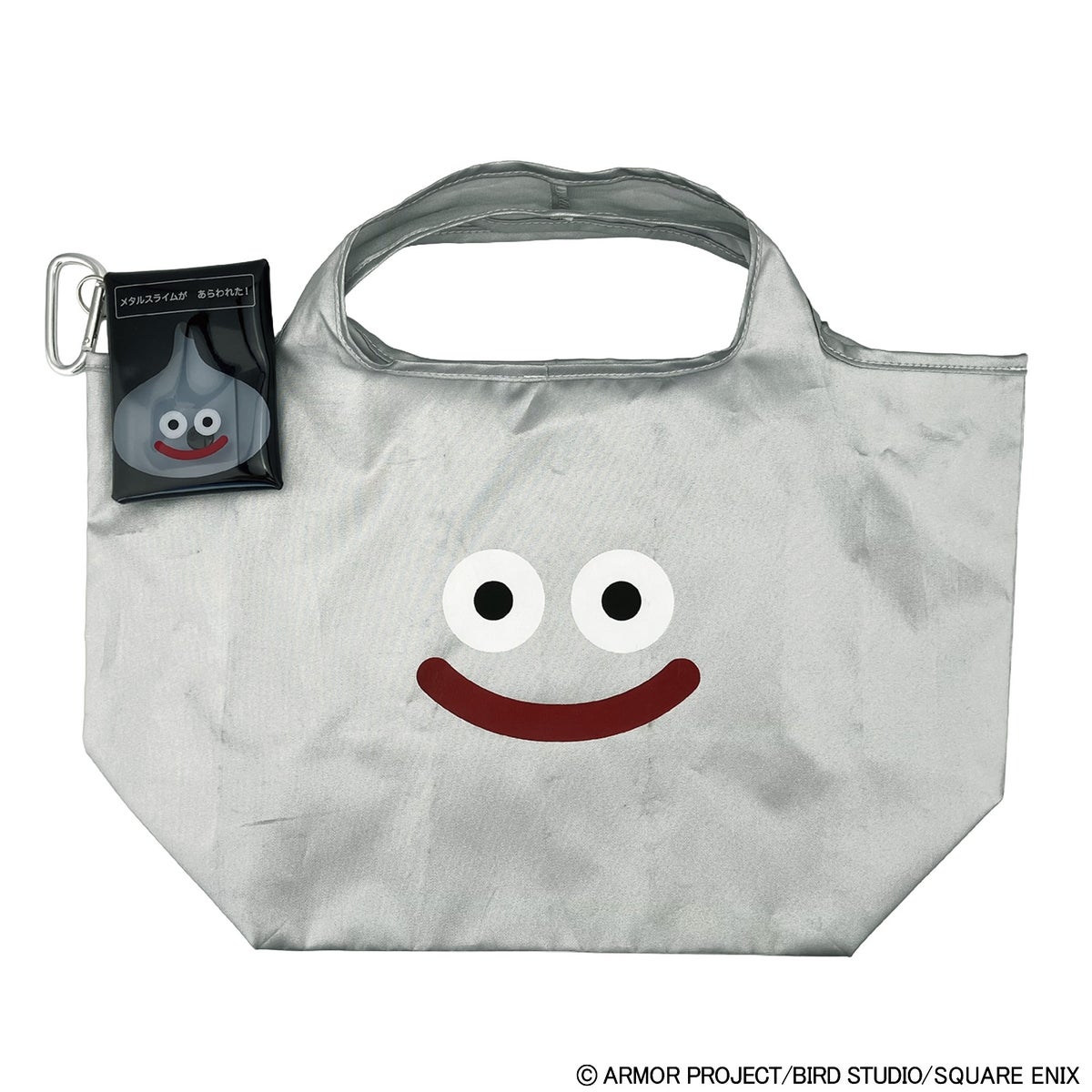 ポーチ付ショッピングバッグ メタルスライム 1,419円(税込)