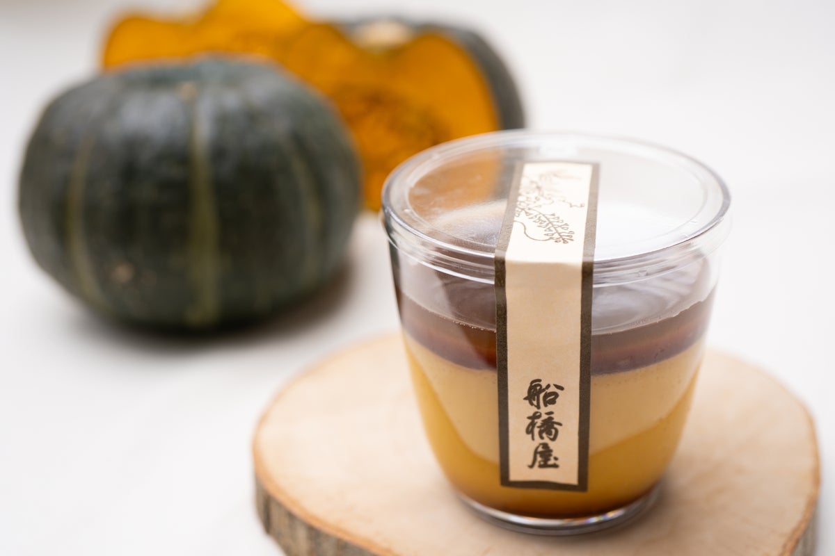 530円！船橋屋こよみ「かぼちゃくず餅プリン」秋限定 10/2〜10/31