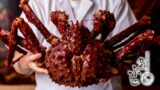 専門漁師が深海で水揚げするイバラガニを主役にしたコース