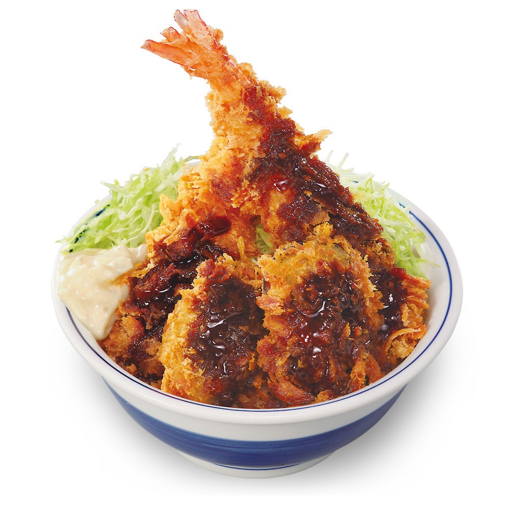 秋の海鮮フライ！かつや「牡蠣と大海老の海鮮フライ定食」税込1,199円