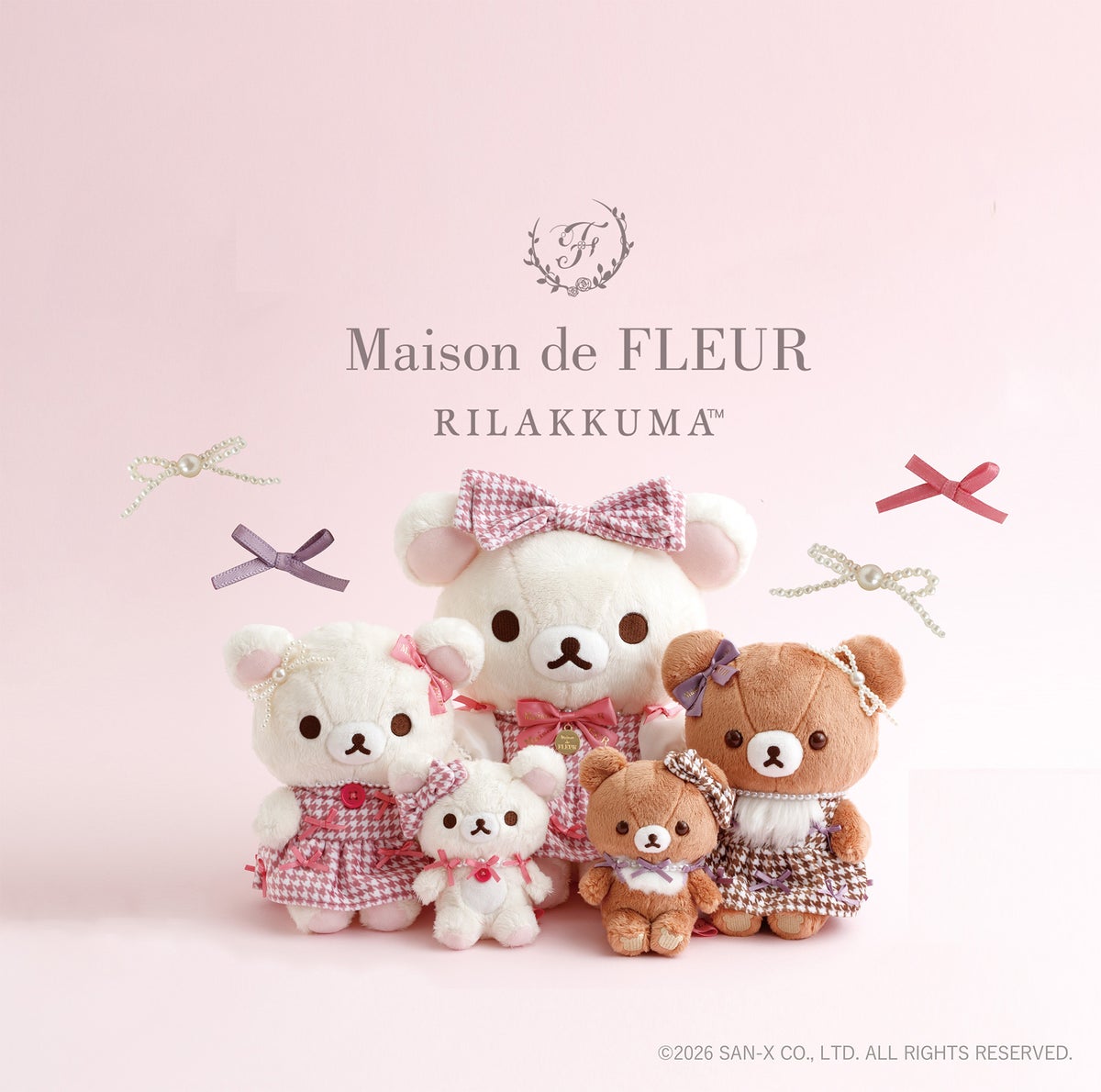 コラボ第7弾！Maison de FLEUR×「リラックマ」グッズが9月26日発売