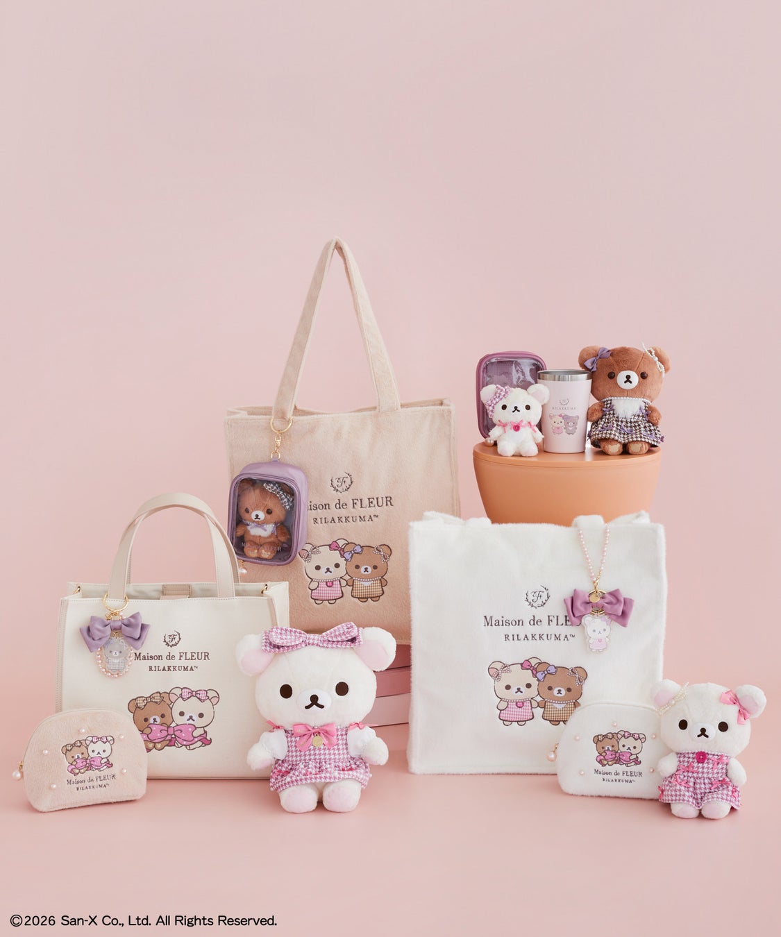 コラボ第7弾！Maison de FLEUR×「リラックマ」グッズが9月26日発売