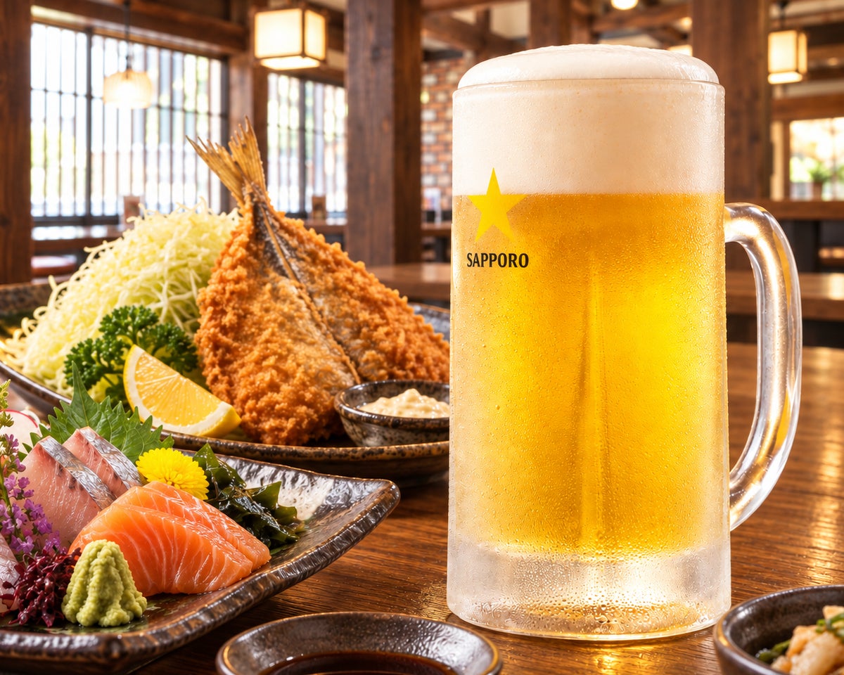 リニューアルオープンを記念し、生ビール(中)を何杯ご注文いただいても、1杯10円(税込)でご提供いたします! ■期間:2026年9月29日(火)~10月1日(木) ■通常価格 1杯380円(税込418円) ⇒特別価格 1杯10円(税込) ※ディナータイム(17時以降)限定。 ※お一人様1品以上の料理のご注文をお願いいたします。 ※他サービスとの併用不可。