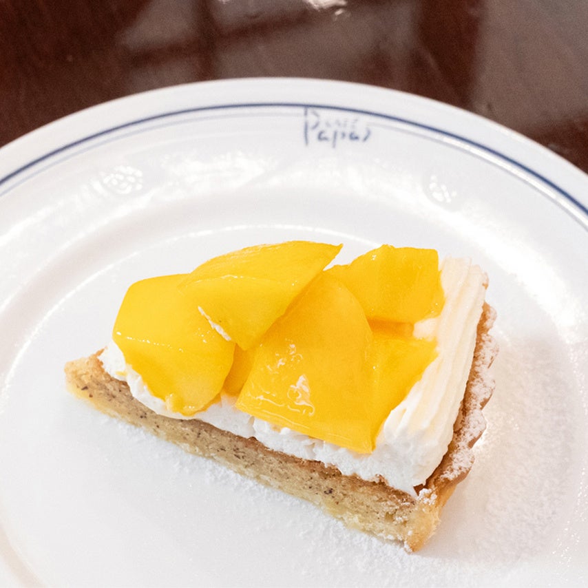 アップルマンゴーのクリームチーズタルト