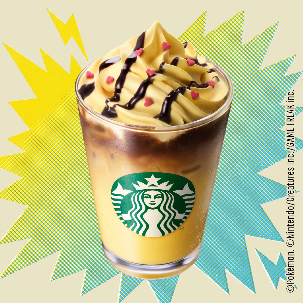 ポケモン×スターバックス「ピカチュウ ハニークリーム ラテ」発売 9/30〜
