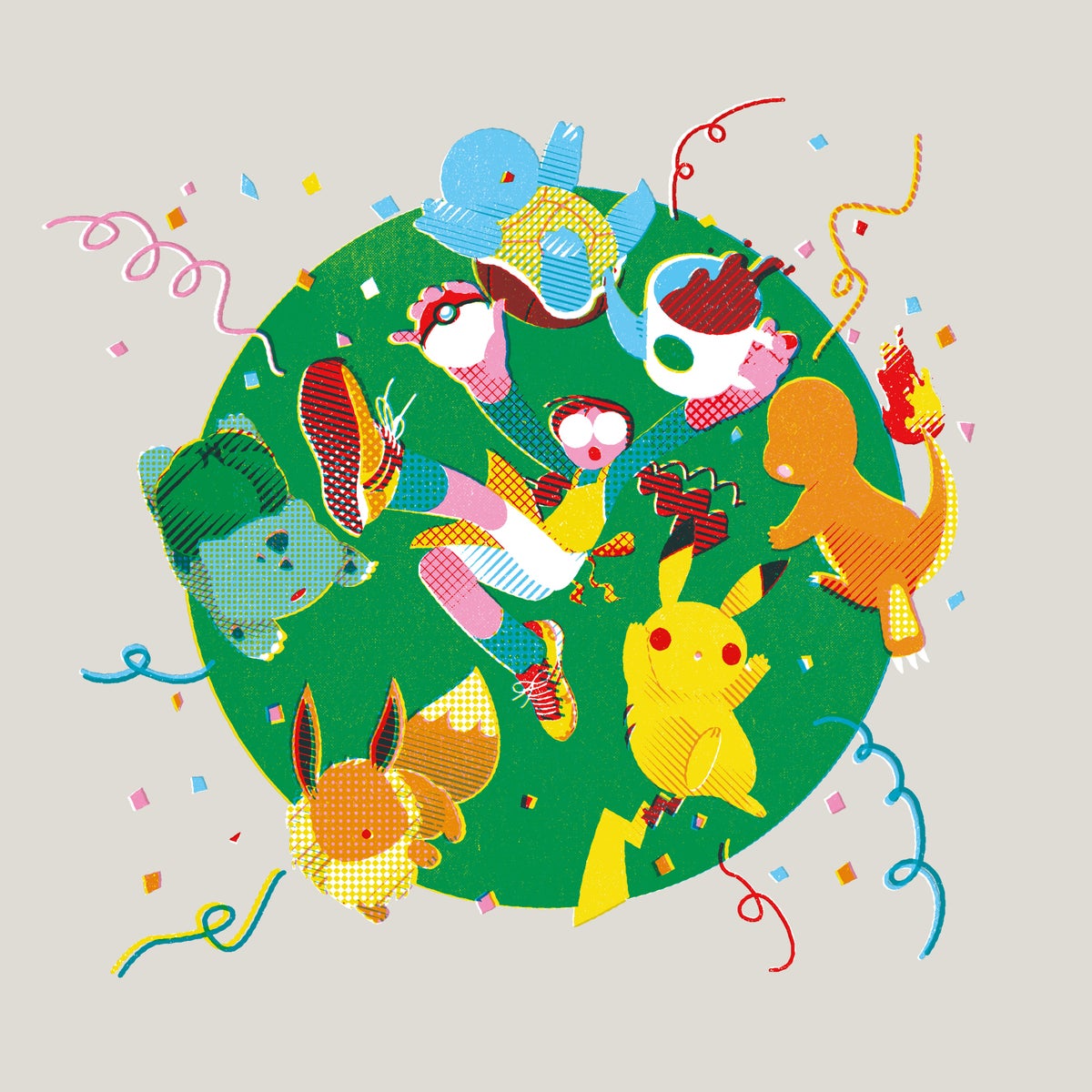 今回のコラボレーションのアートワークは、イラストレーター・一乗ひかる氏による描き下ろしです。個性豊かなポケモンたちが育む絆や、スターバックスが大切にしてきた人と人とのつながり。その価値観に共鳴した一乗さんは、人物の顔を描かない独自の表現を通じて、誰もが自分自身を重ねられるアートを制作しました。コーヒーを中心にポケモンとバリスタがつながりを育む様子や、多様な個性を認め合うことで、新たな出会いやコミュニティが生まれる瞬間などが全12種のアートで描かれています。見る人それぞれが自身の物語を重ねられる、今回ならではのアートワークです。また、アートワークには、バリスタとポケモンがコーヒーをとおして歩む冒険を描いた8つのストーリーを書き下ろしました。