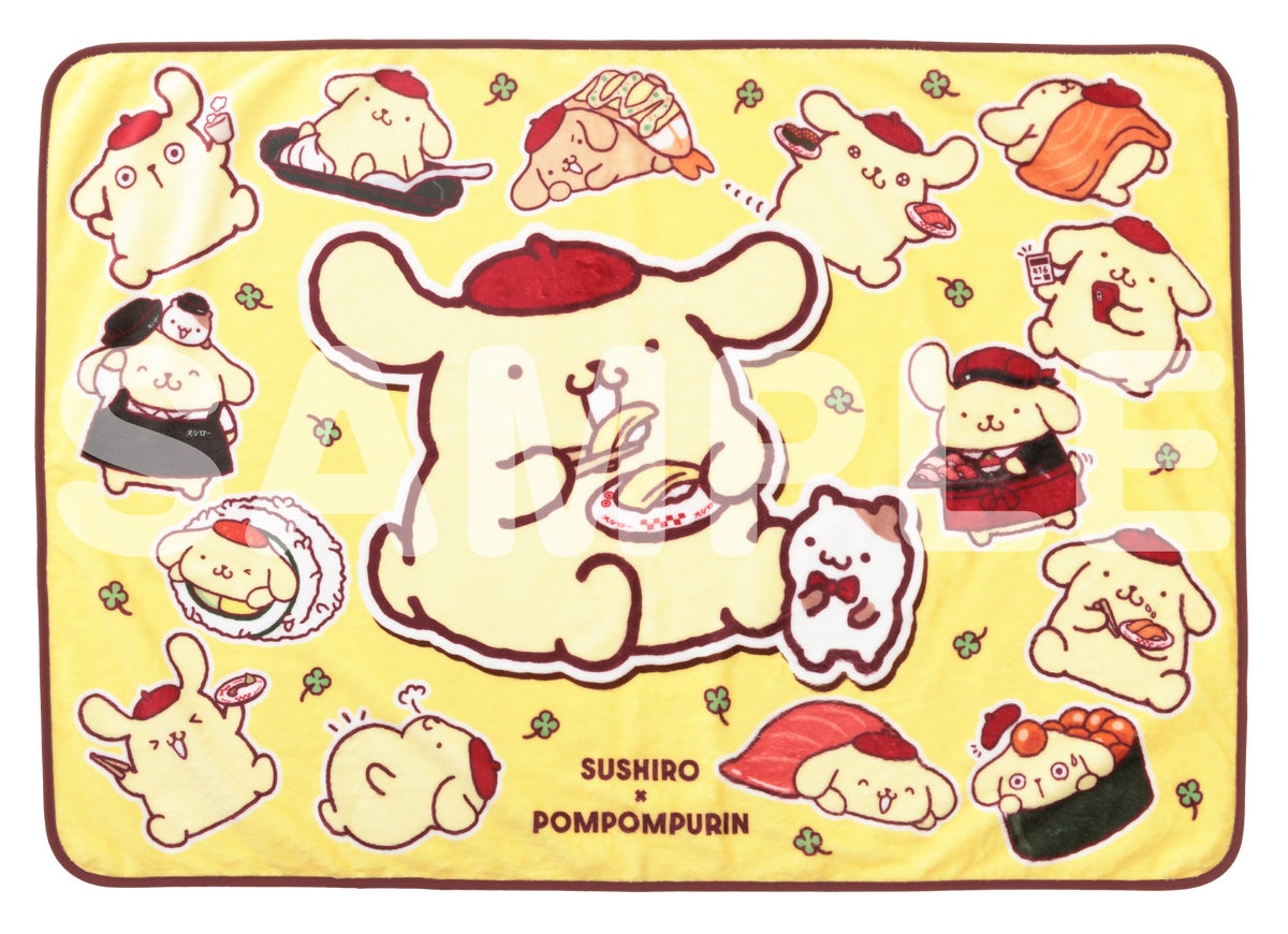ポムポムプリン×スシロー初コラボ!「まぜまぜ!プリンッペ」など全国で登場