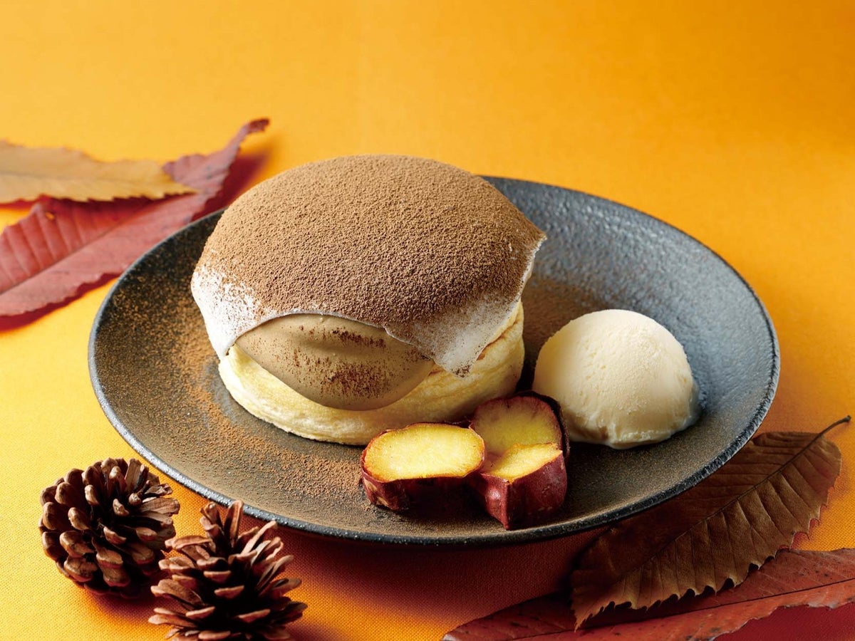 1,380円から!さかい珈琲「ほうじ茶とさつまいものパンケーキ」など秋メニュー 10/1〜