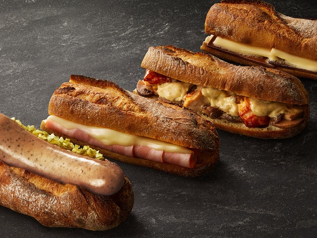 スタバ新作「スターバックス バゲットサンド」4種類、9月30日発売