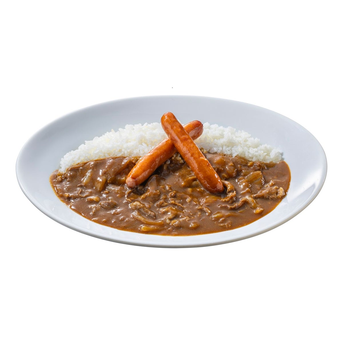 「ハーフソーセージカレー」