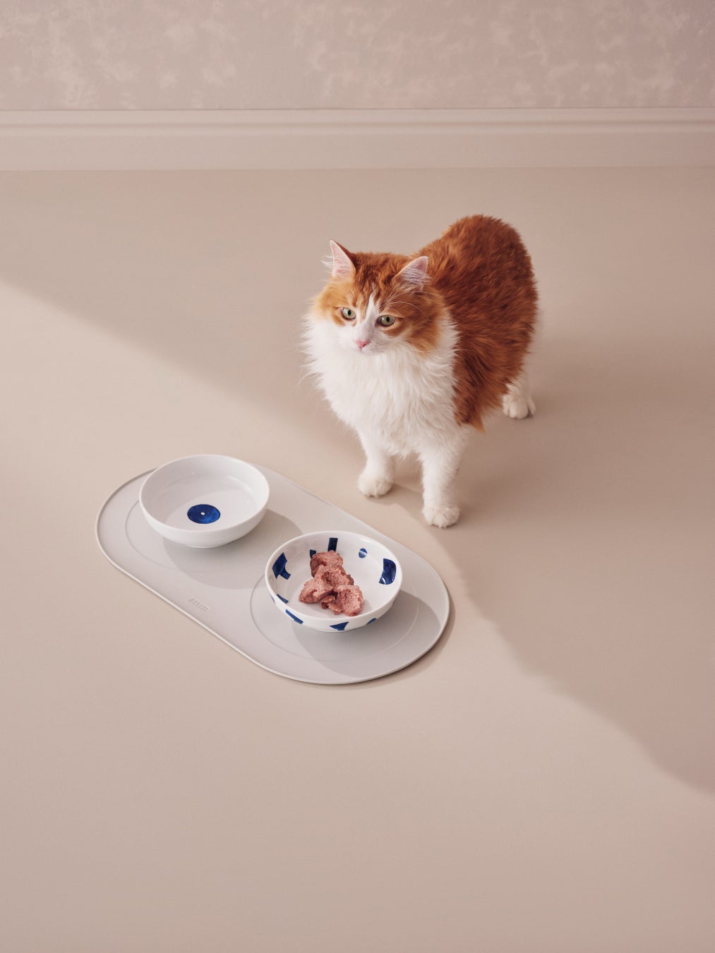 Itsumo Pet Yunoki Ware キャットウォーターボウル 、Itsumo Pet Yunoki Ware キャットフードボウル、Itsumo Pet Yunoki Ware ペット用 フードマット