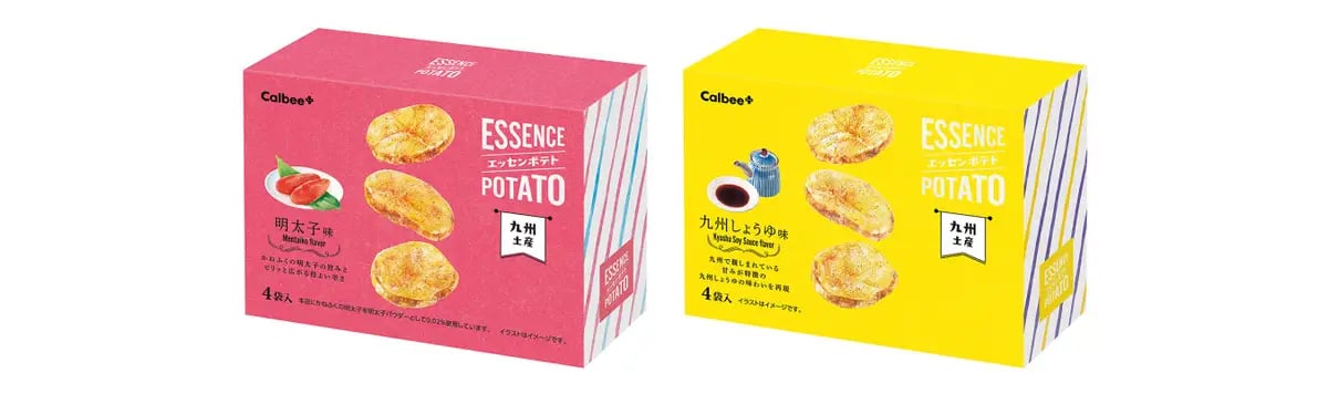 ＜博多阪急店限定＞ 『エッセンポテト 明太子味/九州しょうゆ味』