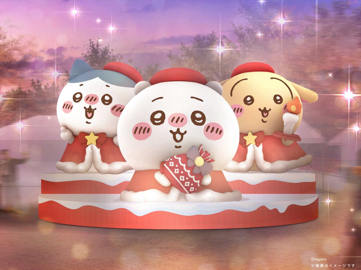 ちいかわ×ABEMA、千葉市で「ちいかわクリスマスマーケット」開催 11/24〜12/25