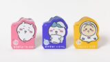 左から『だいすきちいかわ シェイプブックミニ あそぼうよ！ ちいかわ』『だいすきちいかわ シェイプブックミニ おやすみ！ ハチワレ』『だいすきちいかわ シェイプブックミニ へんしん！ うさぎ』定価 各￥990（税込）12P ボードブック仕様 講談社刊