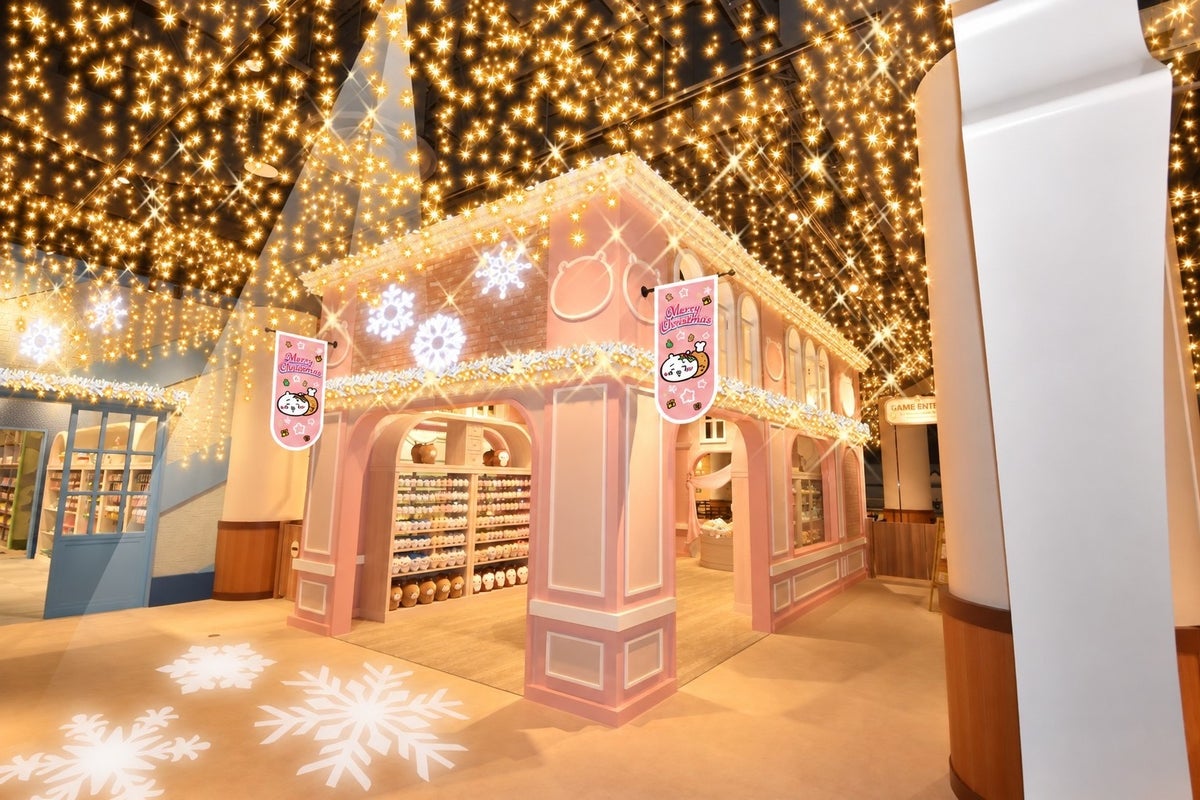 池袋の「ちいかわパーク」がクリスマス仕様に！特別グリーティング開催 11/20〜12/25