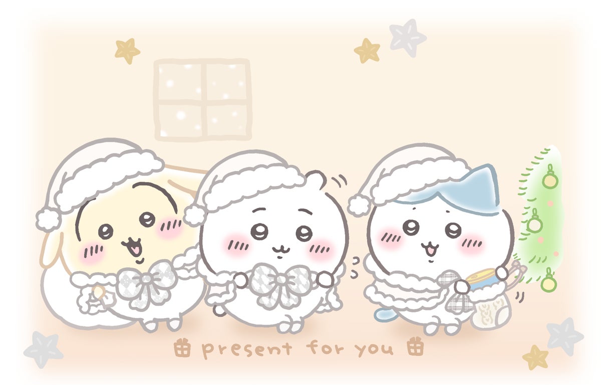 池袋の「ちいかわパーク」がクリスマス仕様に！特別グリーティング開催 11/20〜12/25