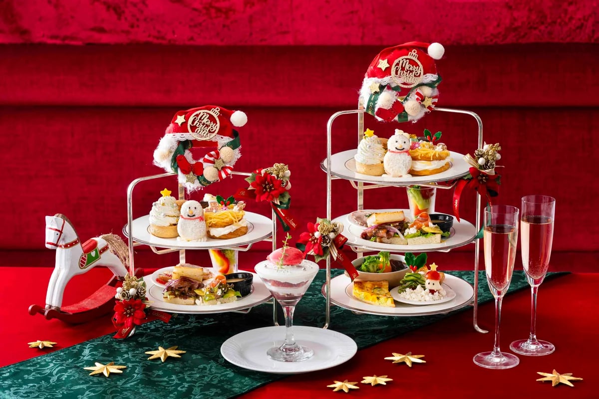 数量限定！原宿コロンバン「クリスマスアフタヌーンティー」11/1〜12/25