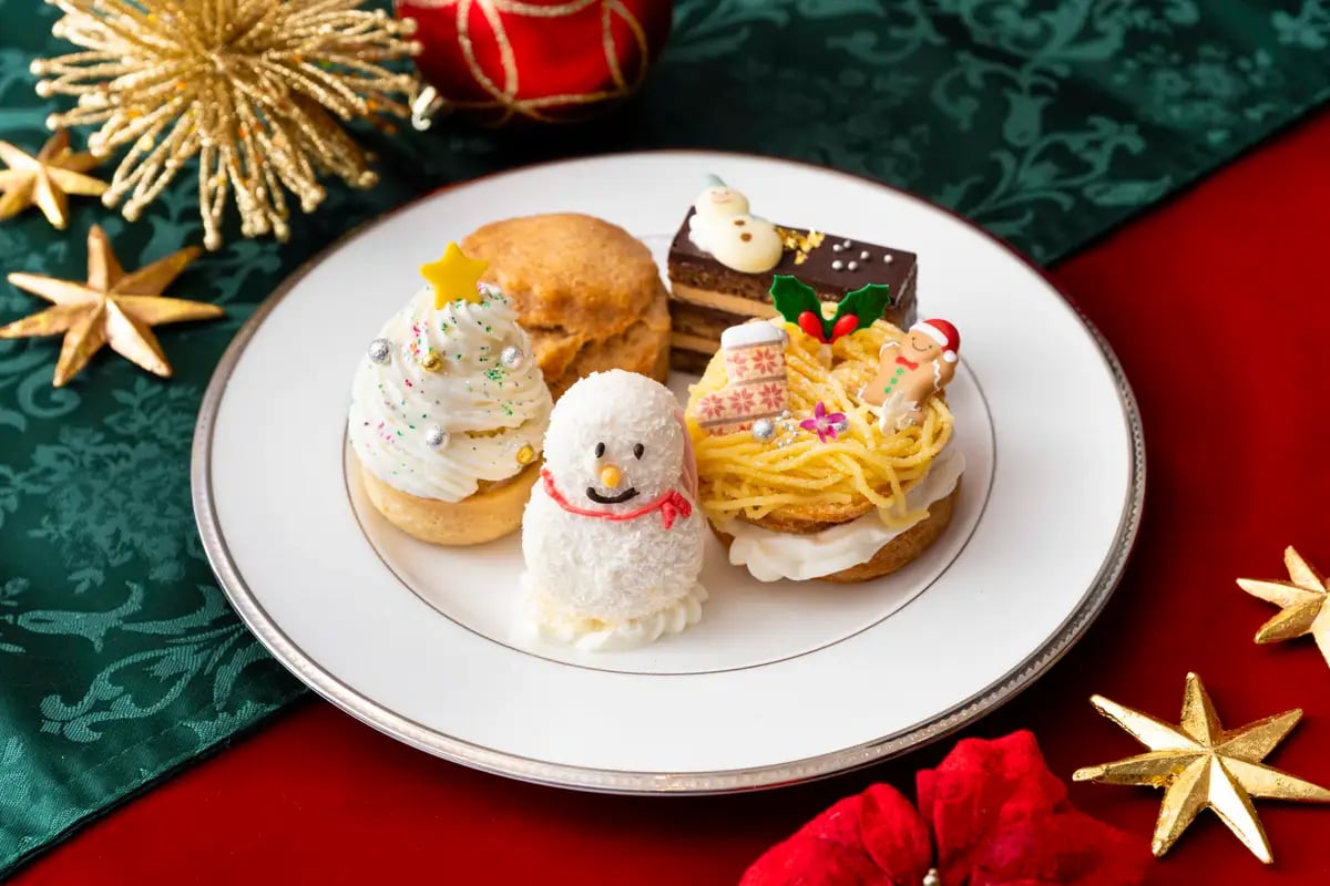 数量限定！原宿コロンバン「クリスマスアフタヌーンティー」11/1〜12/25
