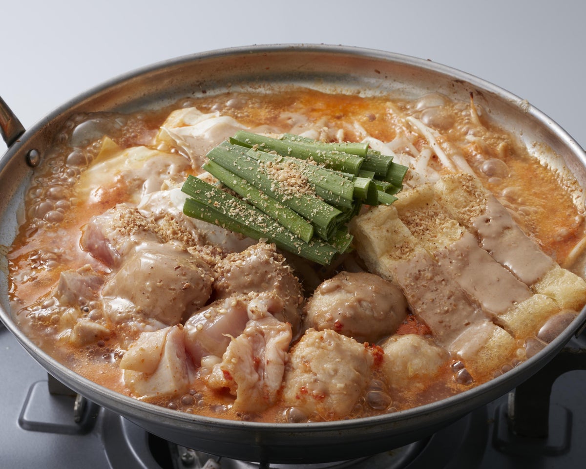焙煎胡麻から鍋