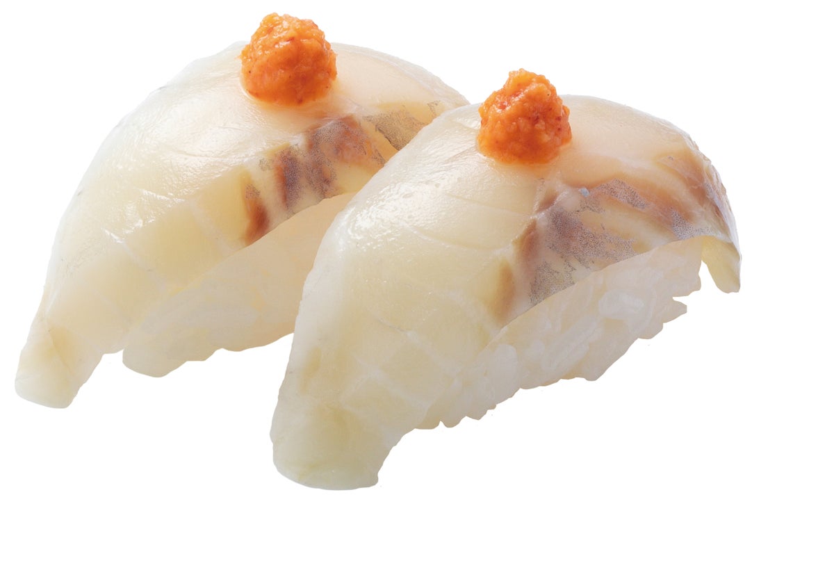 北海道産 塩〆黒そい （もみじおろしのせ） 160円（税込176円） ※ 10月26日（月）まで販売します。