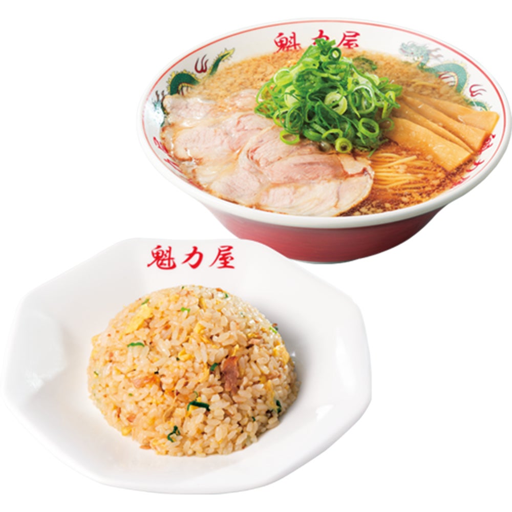 人気No.1！ラーメン魁力屋「焼きめし定食」が1.5倍に 10/7〜11/1