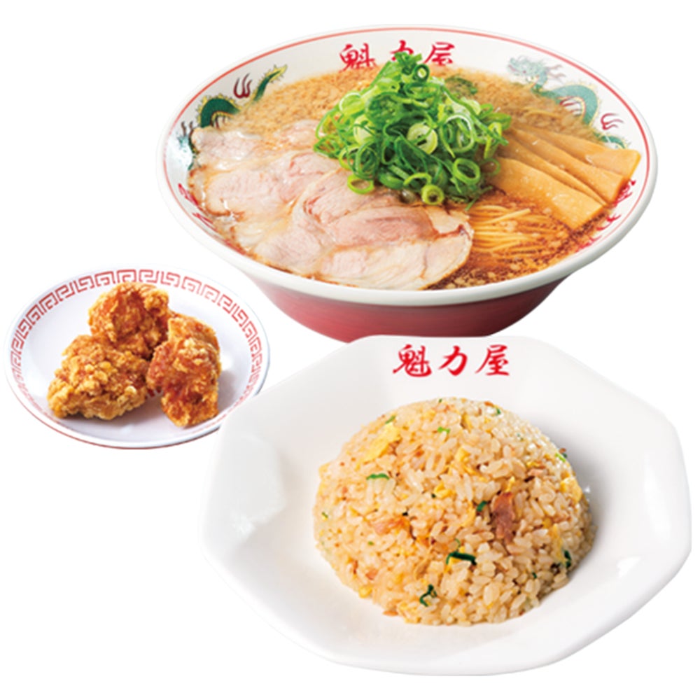 人気No.1！ラーメン魁力屋「焼きめし定食」が1.5倍に 10/7〜11/1