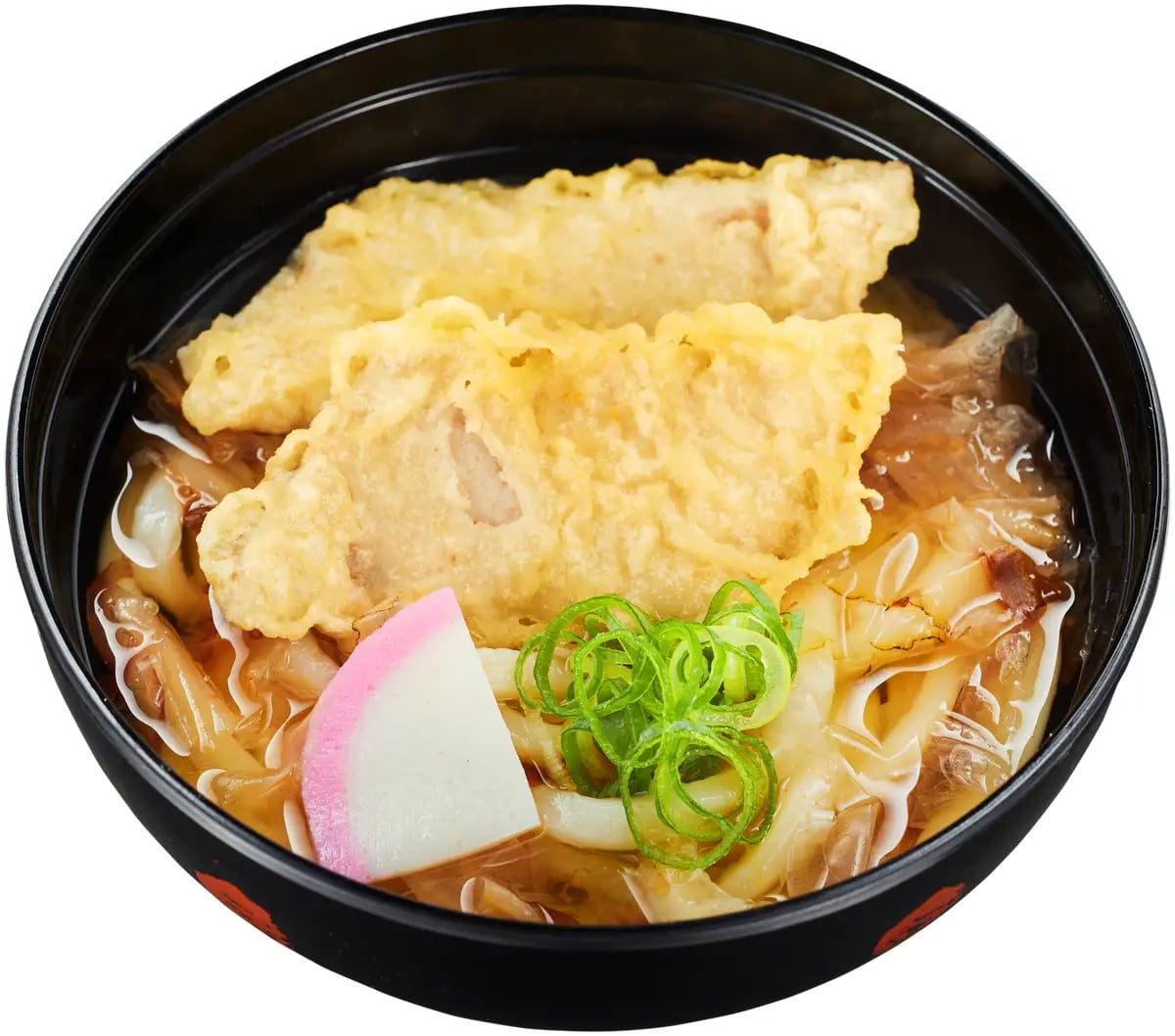 まぐろ節香る まぐろ天うどん 320円（税込352円） まぐろの天ぷらをのせ、まぐろ節の香り豊かな出汁で仕上げました。まぐろの魅力を、天ぷらと出汁の両方で味わえる一杯です。