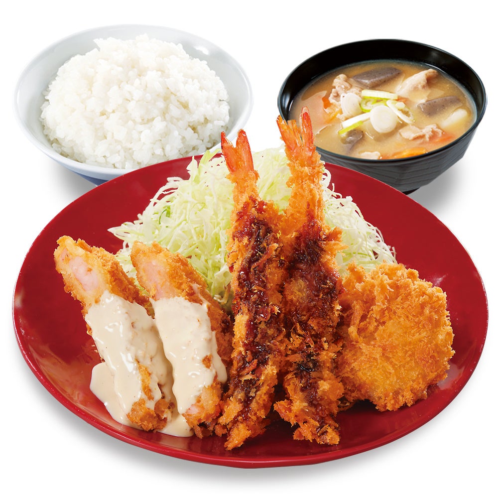 かつや「海老トリプル丼」新登場！890円 10/9〜