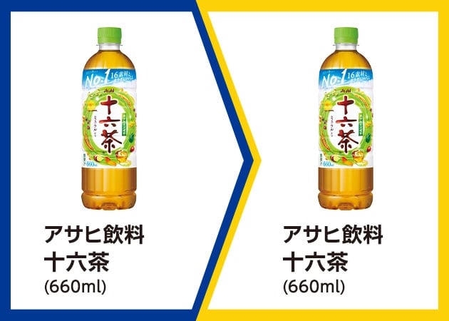アサヒ飲料十六茶(660ml)