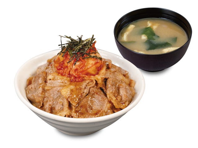肉2倍＆ライス特盛！松屋「キムカル丼MEGA盛り」1,200円 10/13〜