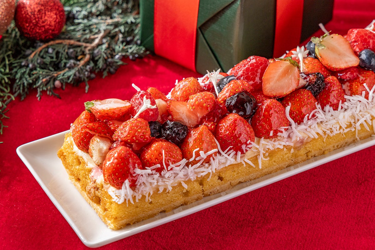 クリスマスミックスベリータルト