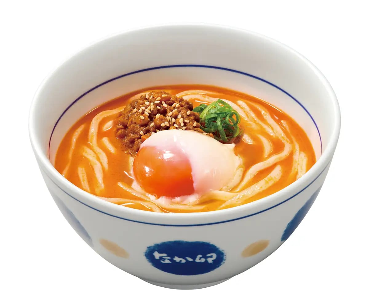 温たま担々うどん (小) 530円 (並) 690円 (大) 790円