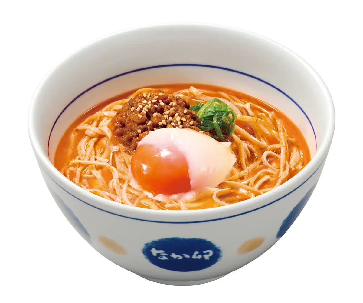 温たま担々そば (小) 630円 (並) 790円 (大) 910円