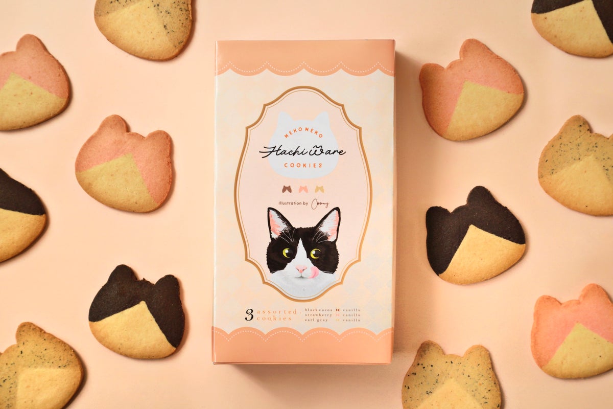 ねこねこ「ねこねこバターサンド～紅茶といちご～」初登場！360円 11/1〜3/31