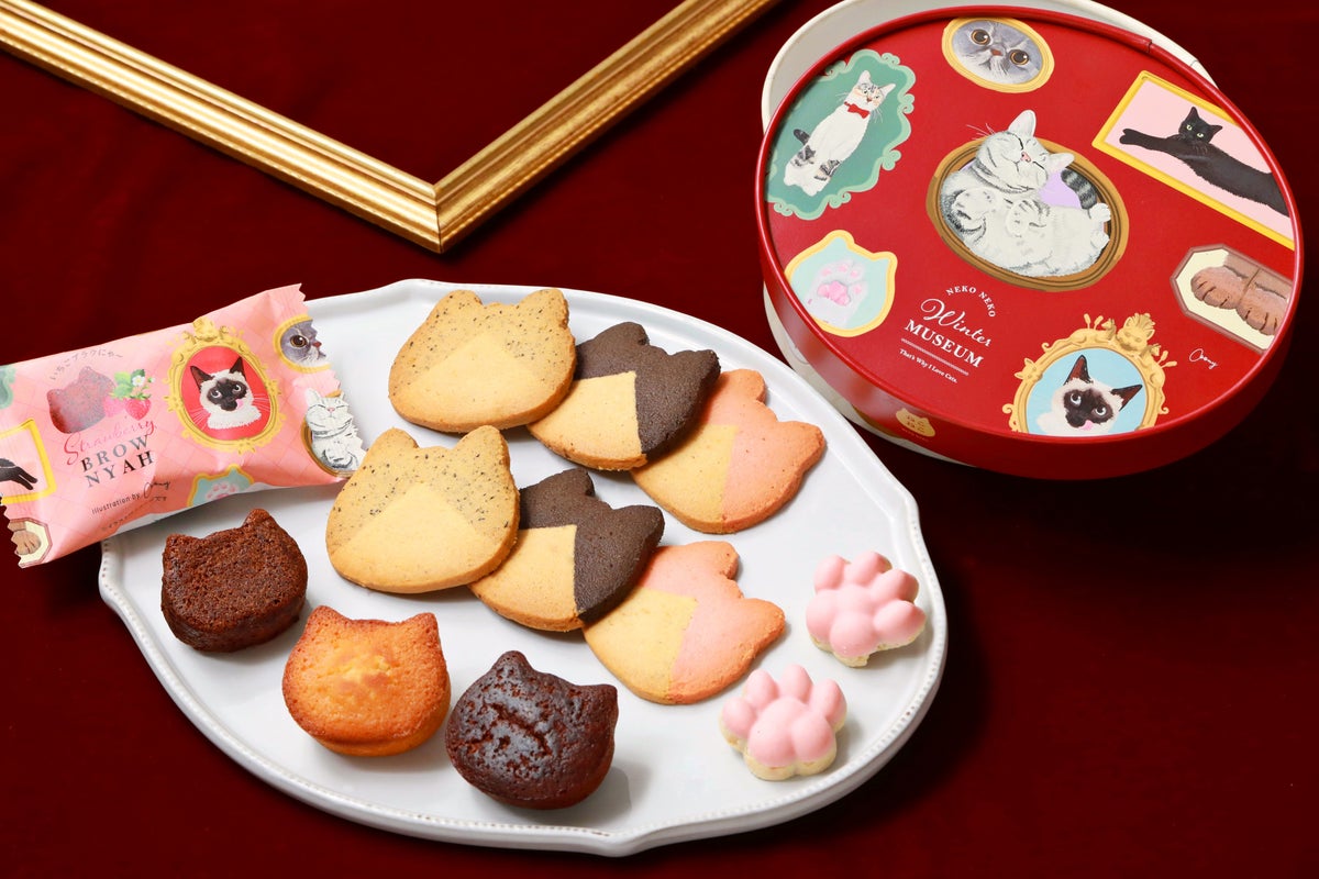 ねこねこ「ねこねこバターサンド～紅茶といちご～」初登場！360円 11/1〜3/31