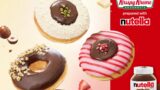 ヌテラ×クリスピー・クリーム・ドーナツ、新作「ストロベリー タルト with NUTELLA」など3種 11/1〜
